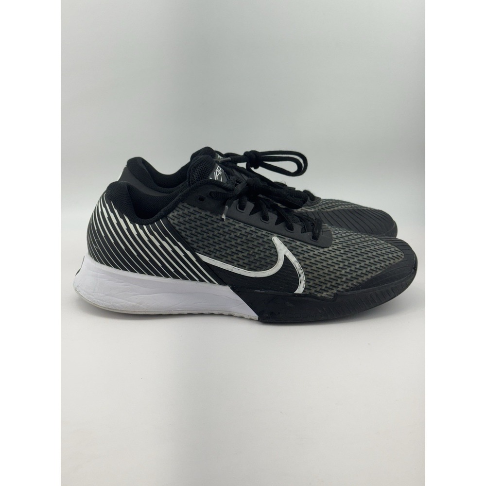 Nike Air Zoom Vapor Pro 2 HC Men's Size 9.5 Black White Tennis Shoes Sneaker